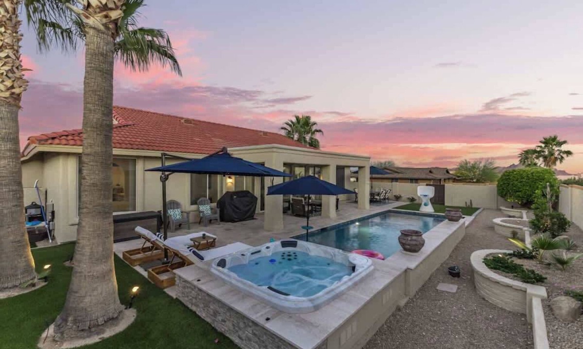 Fountain Hills House | 3BR Hilltop Oasis w/Pool, Hot Tub & Mountain Views