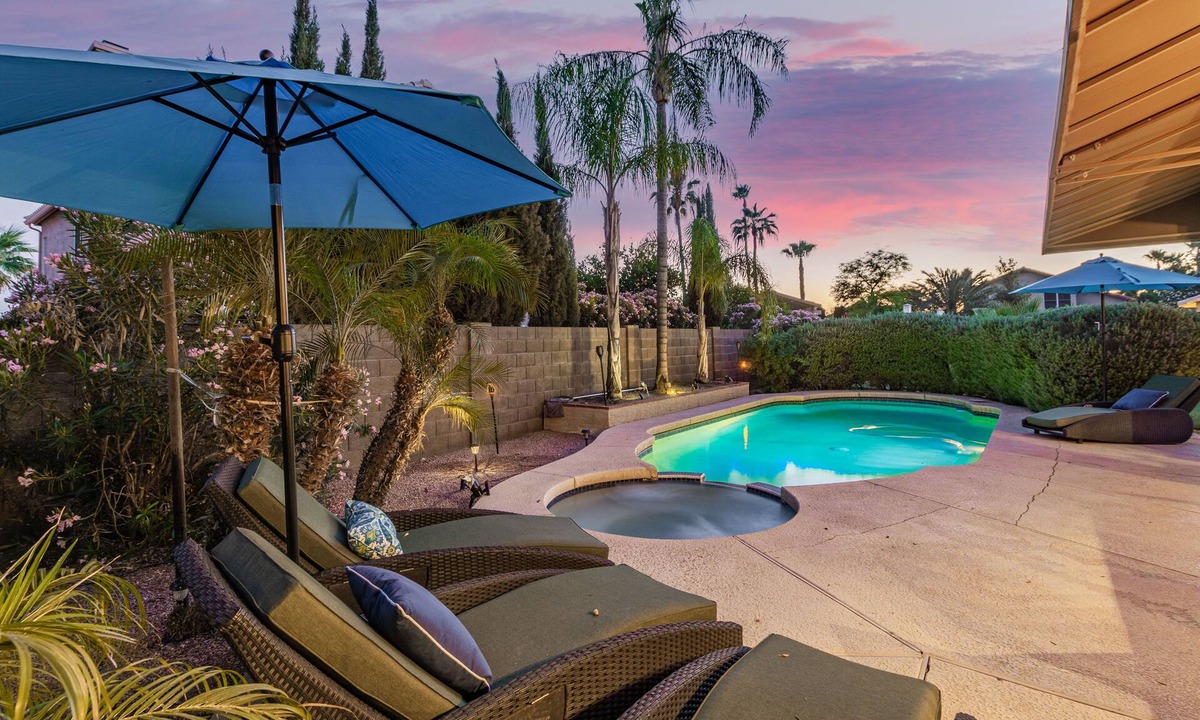 Mountain Crest House | Ahwatukee Family Fun Night Has it All! Hot Pool!