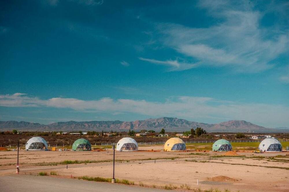 Willcox Cabin | Amazing Dome with the Greatest Desert Views Ever in Willcox, Arizona