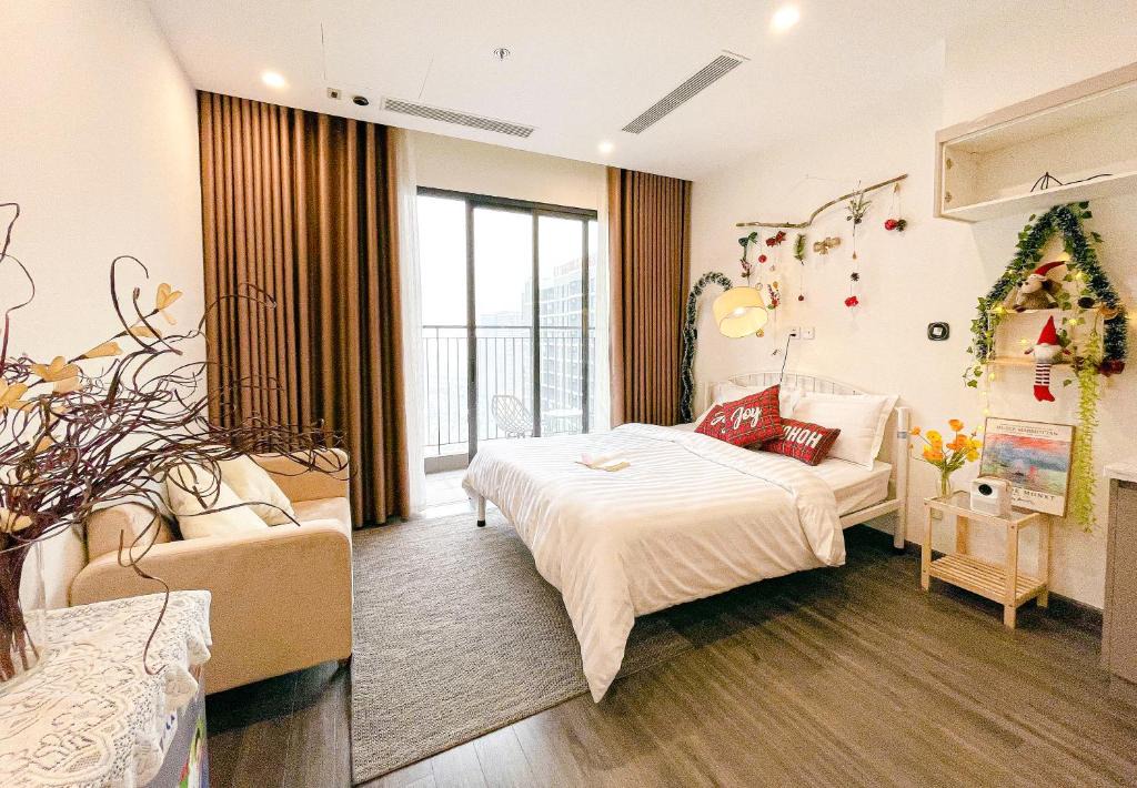 Gia Lam Apartment | Apartment 1BR FL28th-Ruby-Vinhomes Ocean Park