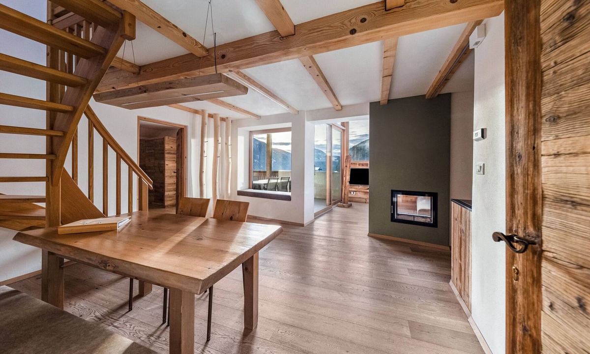 Trodena Apartment | Apartment 'Naturoase Stegerhof Ringelblume' with Mountain View, Shared Pool and Sauna