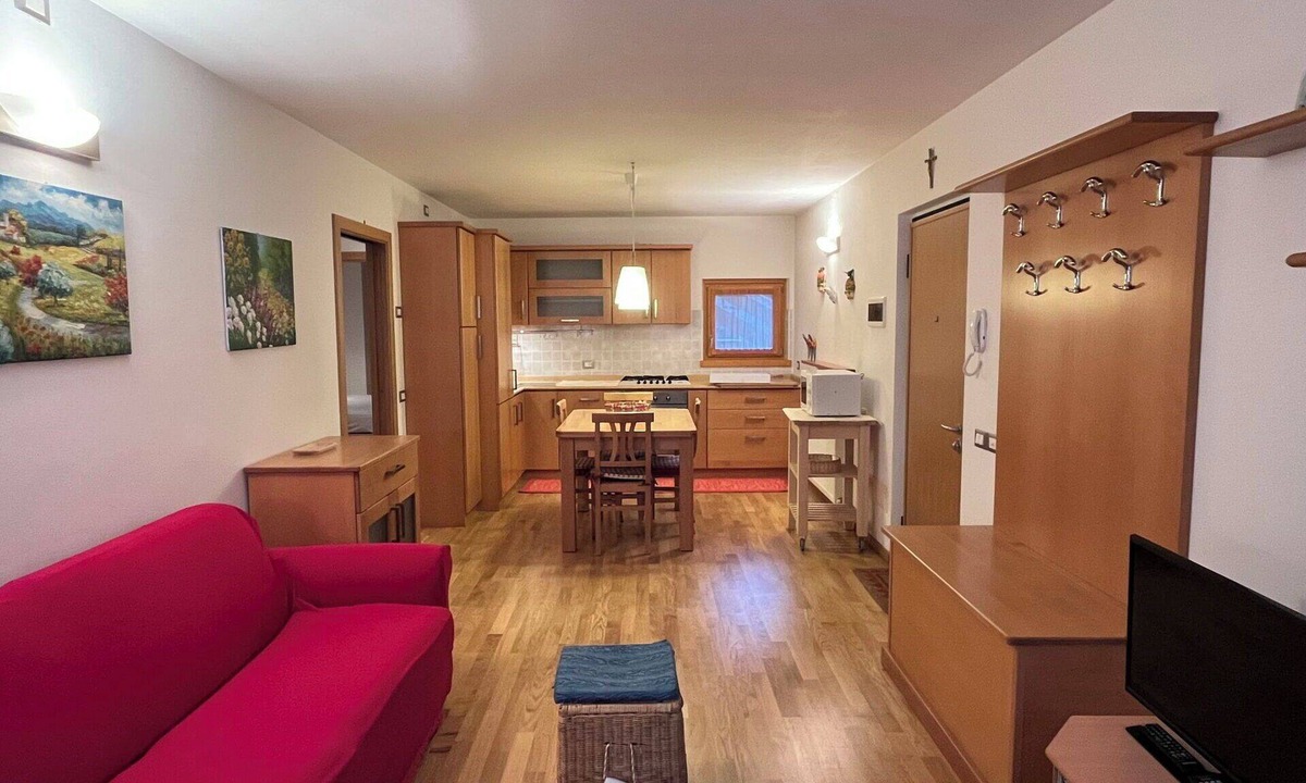 Carisolo Apartment | Beautiful apartment for 5 guests with TV and panoramic view