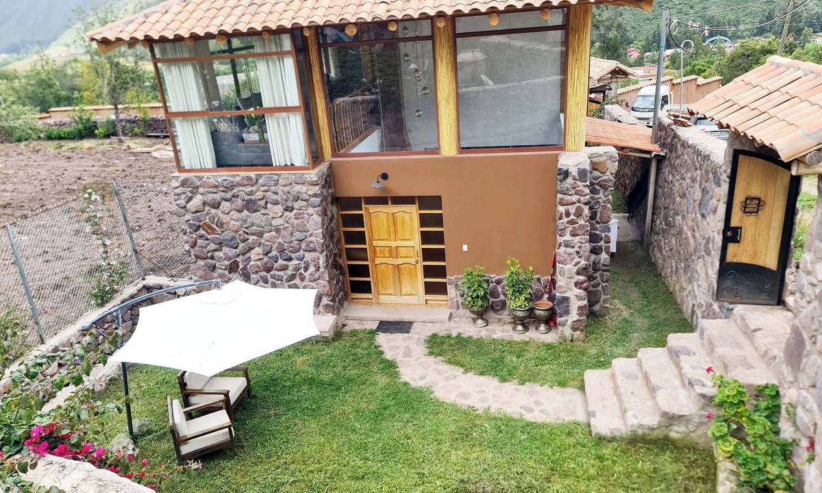 Huaran House | Beautiful home overlooking Arin Waterfall and Mountains, crystal clear creek