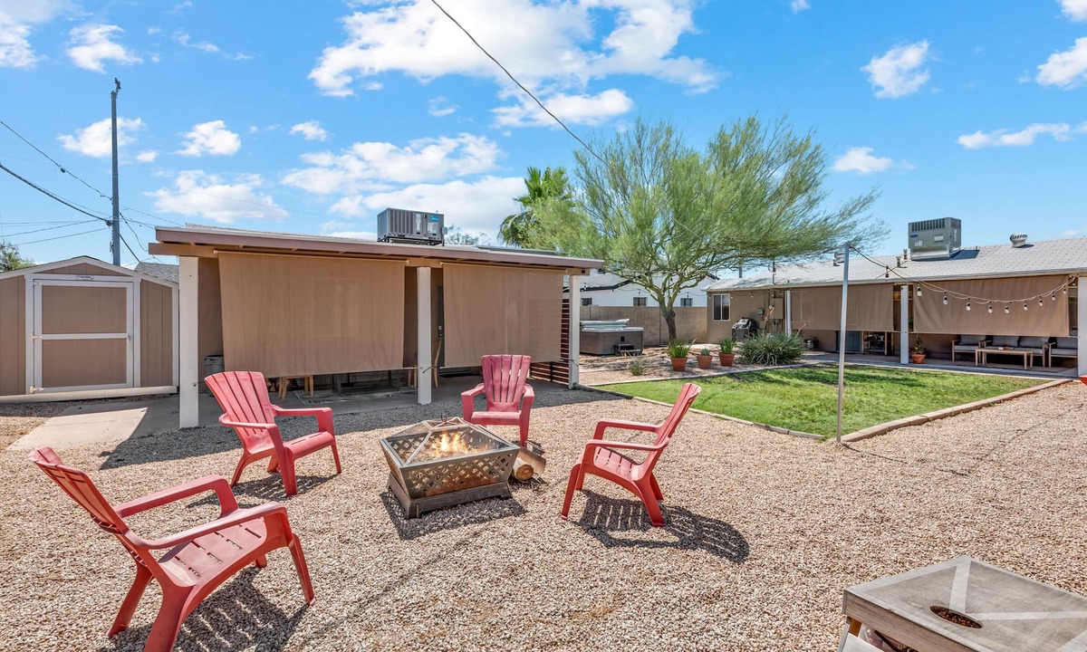 Coronado House | Casa Coronado : Downtown Phx w/Hot-Tub & Fire Pit