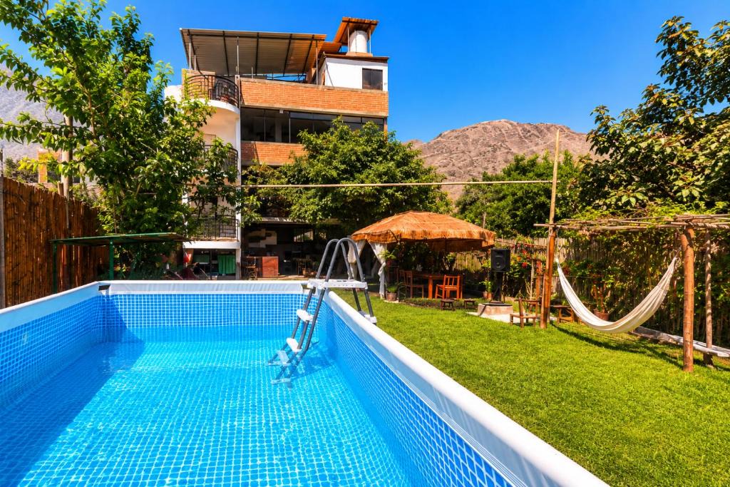 Lunahuana Apartment | Casa de Campo en Lunahuaná con jardin amplio para Familias y Amigos