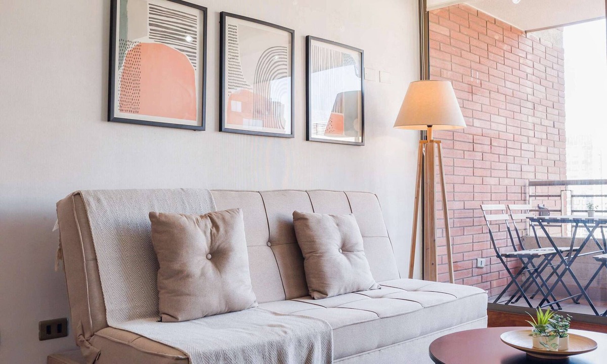 El Golf Apartment | Chic 2BR | Your Cozy Getaway Oasis in Las Condes