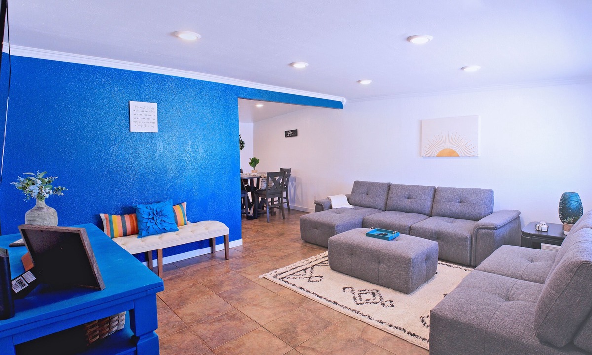Harrison East South House | Clean & quiet retreat with private backyard near shopping & trails.