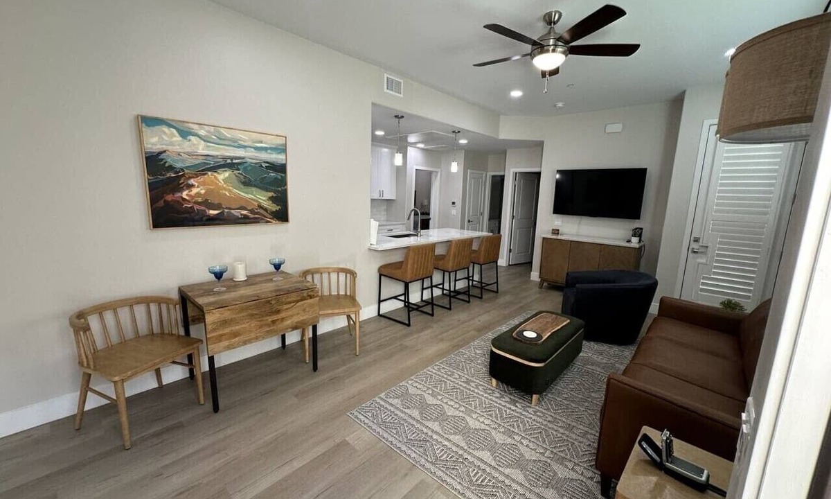 Tucson Apartment | Copper Cactus Condo with King Bed