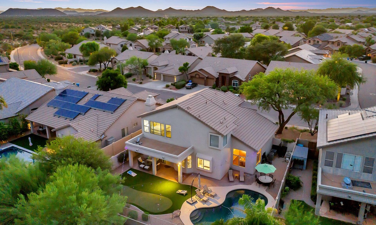 Tatum Ridge House | Desert Ridge Retreat with Pool, Putting Green, Corn Hole, & Game Room