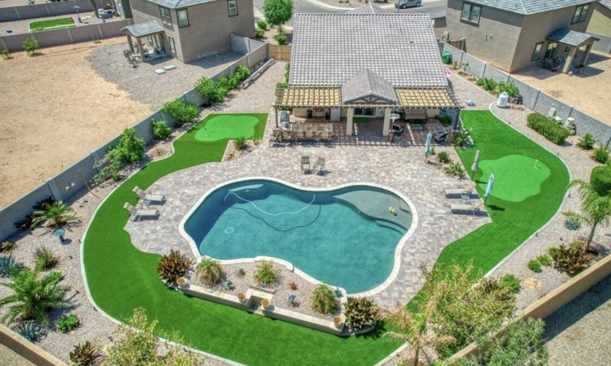 Maricopa House | Family Oasis! Pool+Kitchen/bar+outdoor living!