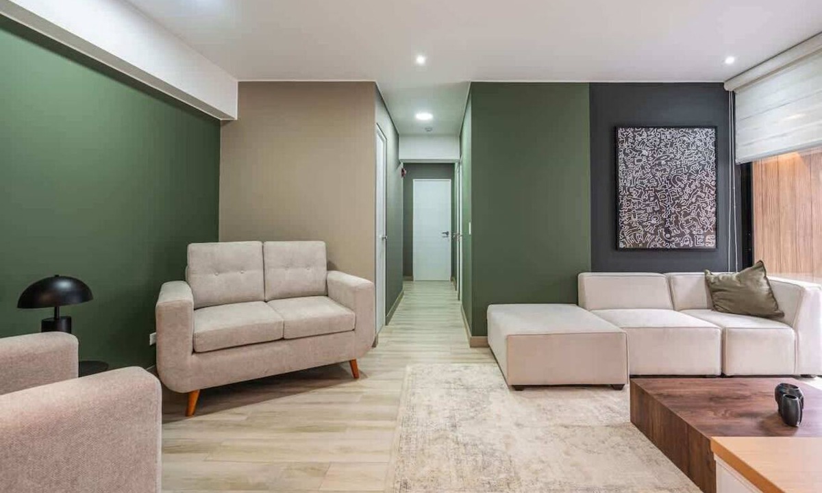 Petit Jean Ocharan Apartment | Geko | Fresh 3BR in front near Parque Kennedy