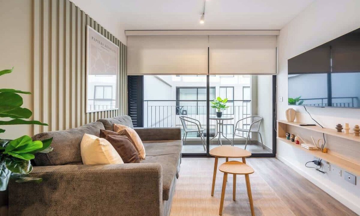 San Isidro Apartment | Geko | Sleek 1BR w/Balcony in San Isidro
