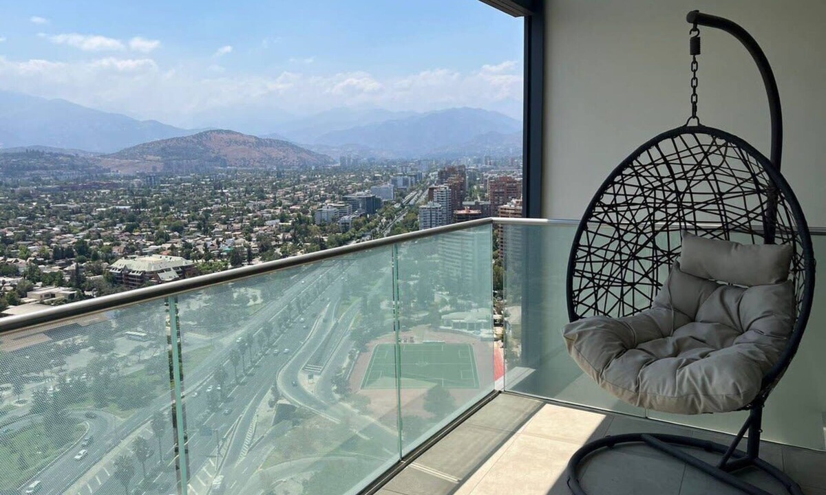 Vitacura Apartment | HOM ELITE I Executive Suite - Vista, AC, Parking