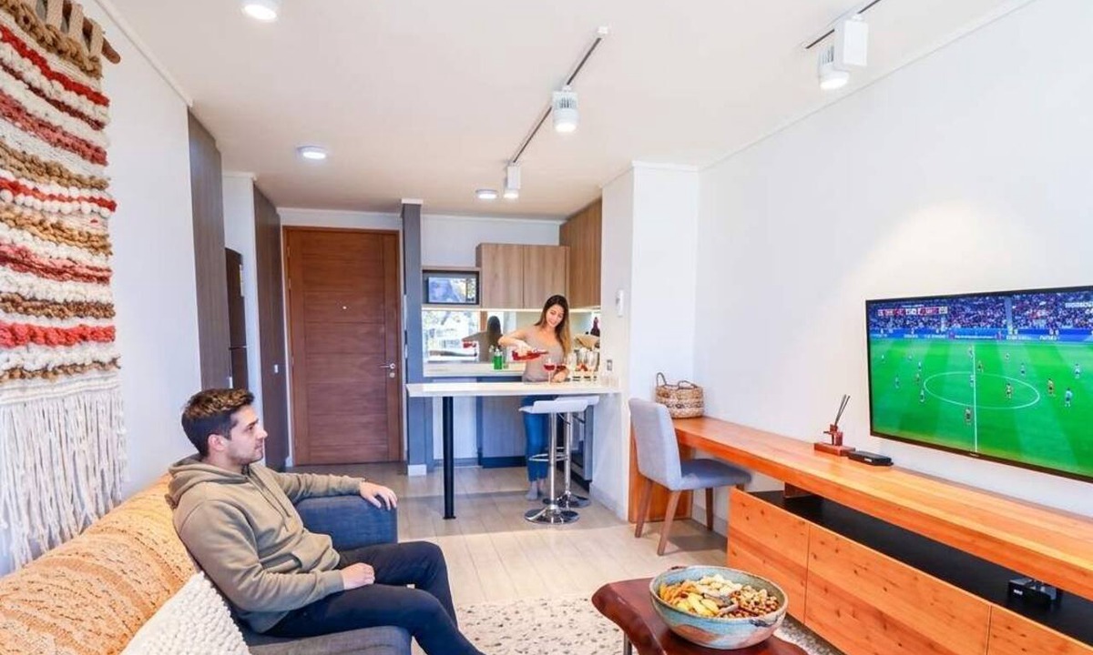 Puerto Varas Apartment | HOM I Calefacción Estacionamiento fibra óptica