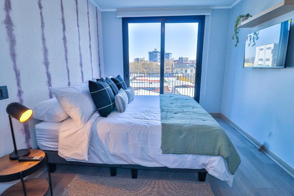 Santiago Apartment | HOM I Terraza BarrioItalia Providencia Parking I FB 7 0 3