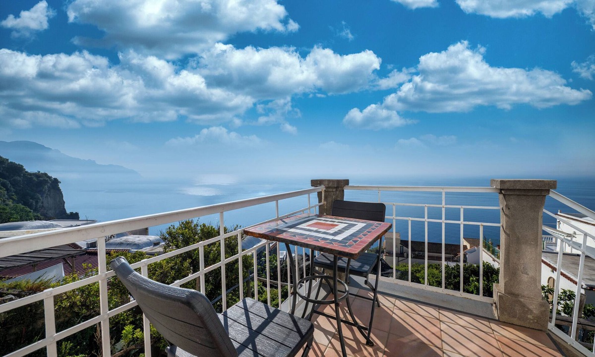 Conca dei Marini Apartment | Lady Gilda, beautiful apartment with terrace overlooking the sea