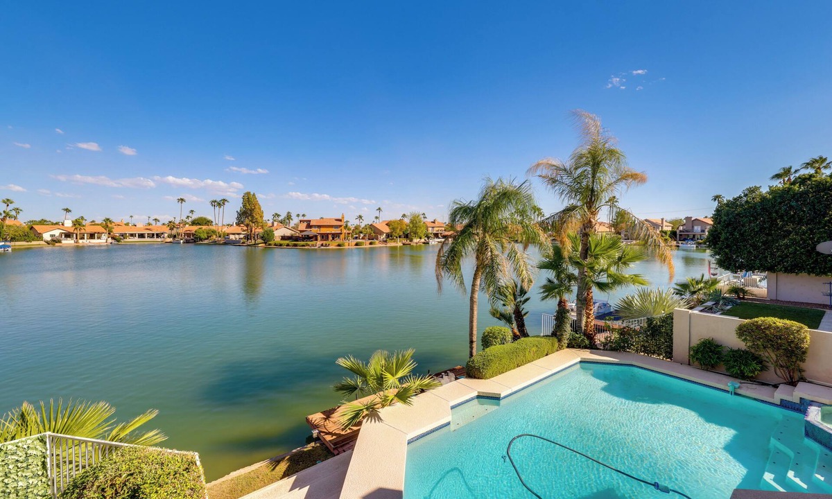 Lakewood Cottage | Lakefront Living! Huge Phoenix Home w/Dock, Pool