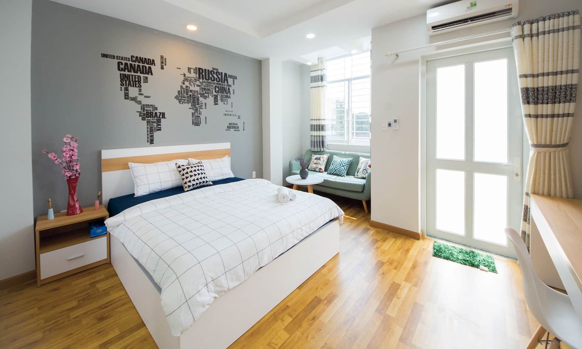 District 1 Apartment | Lency Home 1-bedroom VERY NICE near Bui Vien Backpackers Street