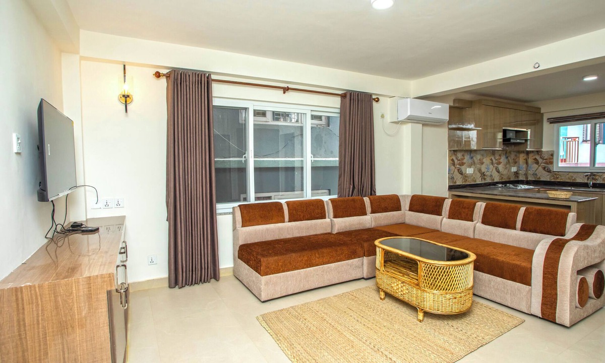 Kathmandu Apartment | Luxury 2BHK with AC near US Ambassador Residence, Baluwatar, Kathmandu on 2nd Fl