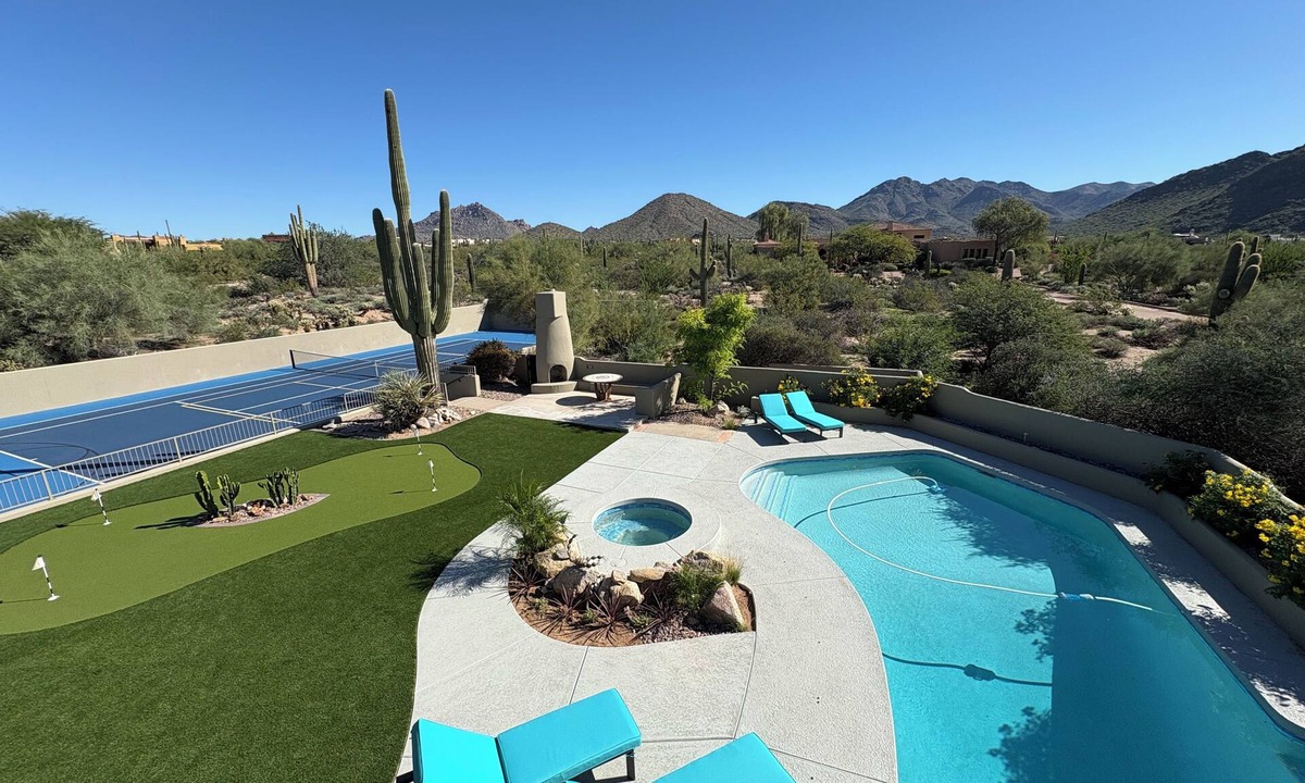 Pinnacle Peak Vistas III House | Luxury N Scottsdale Retreat; Pool, Spa, Pickleball/Tennis, Mtn Views; New 2026