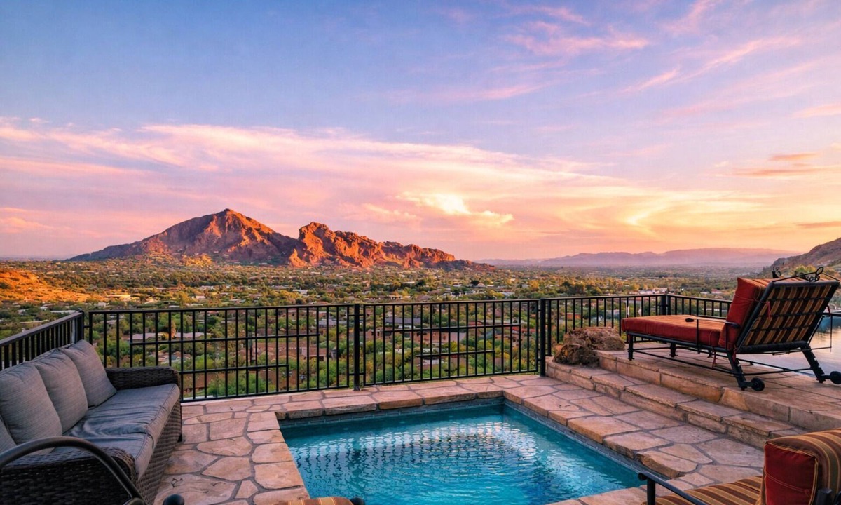 Paradise Valley House | Mansion on the Mountain! Spectacular Views of Camelback Mountain