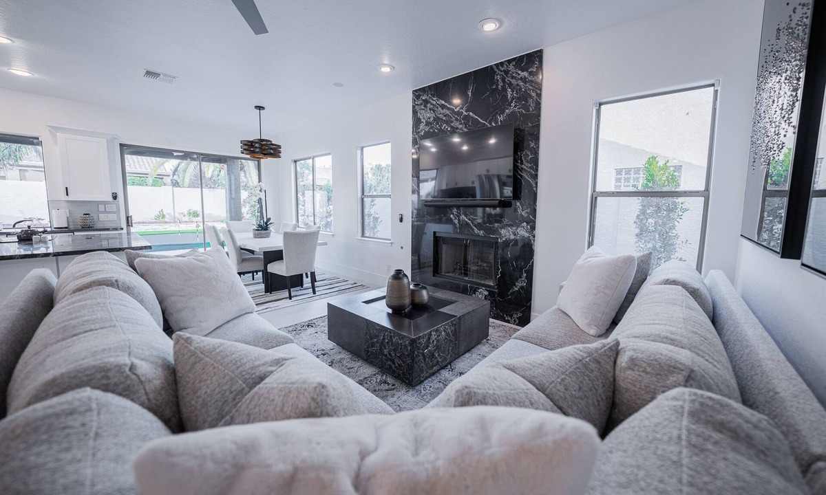Paradise Valley Village House | Modern Contemporary Showpiece w/Pool, Hot Tub, & Game Room!