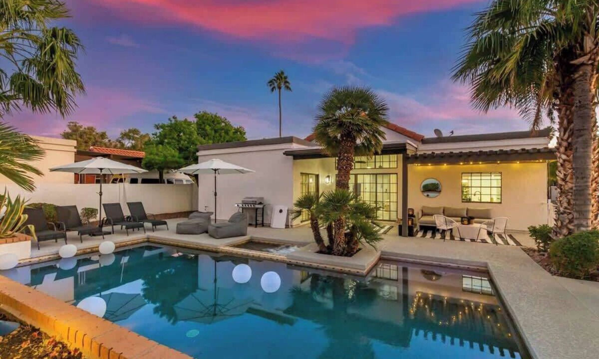 Santiago House | Modern-Terranean Escape | Pool & Spa | 2 Primary's