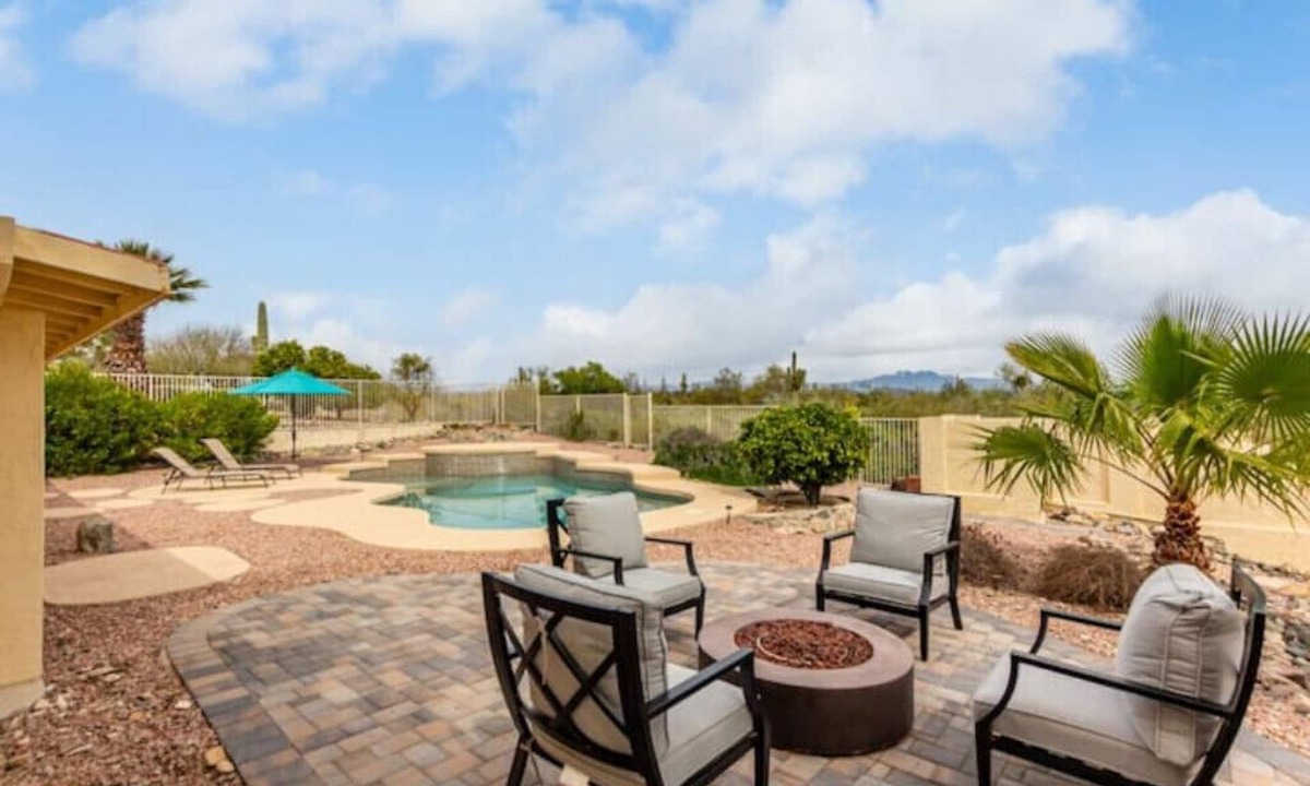 Fountain Hills House | New! 4 Peaks Mountain Views (Pool Heat & Privacy!)