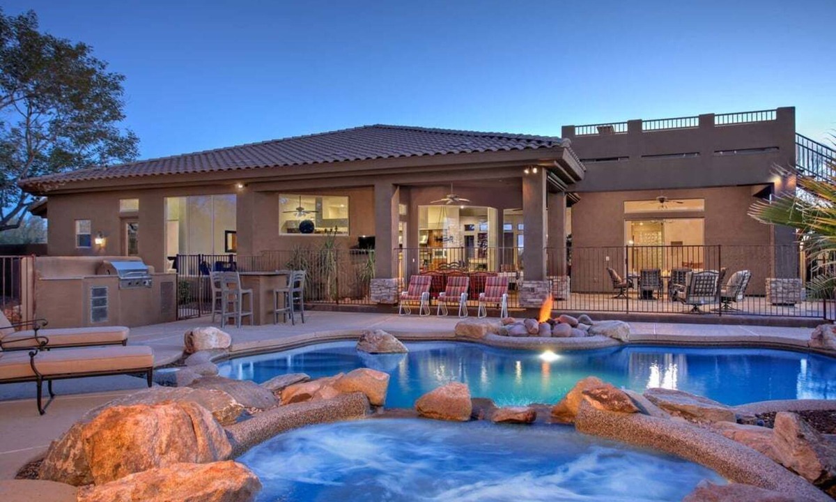 Pinnacle Peak House | New Listing! Custom Home on 2 ACRES+ True Indoor-Outdoor Super Private Living!