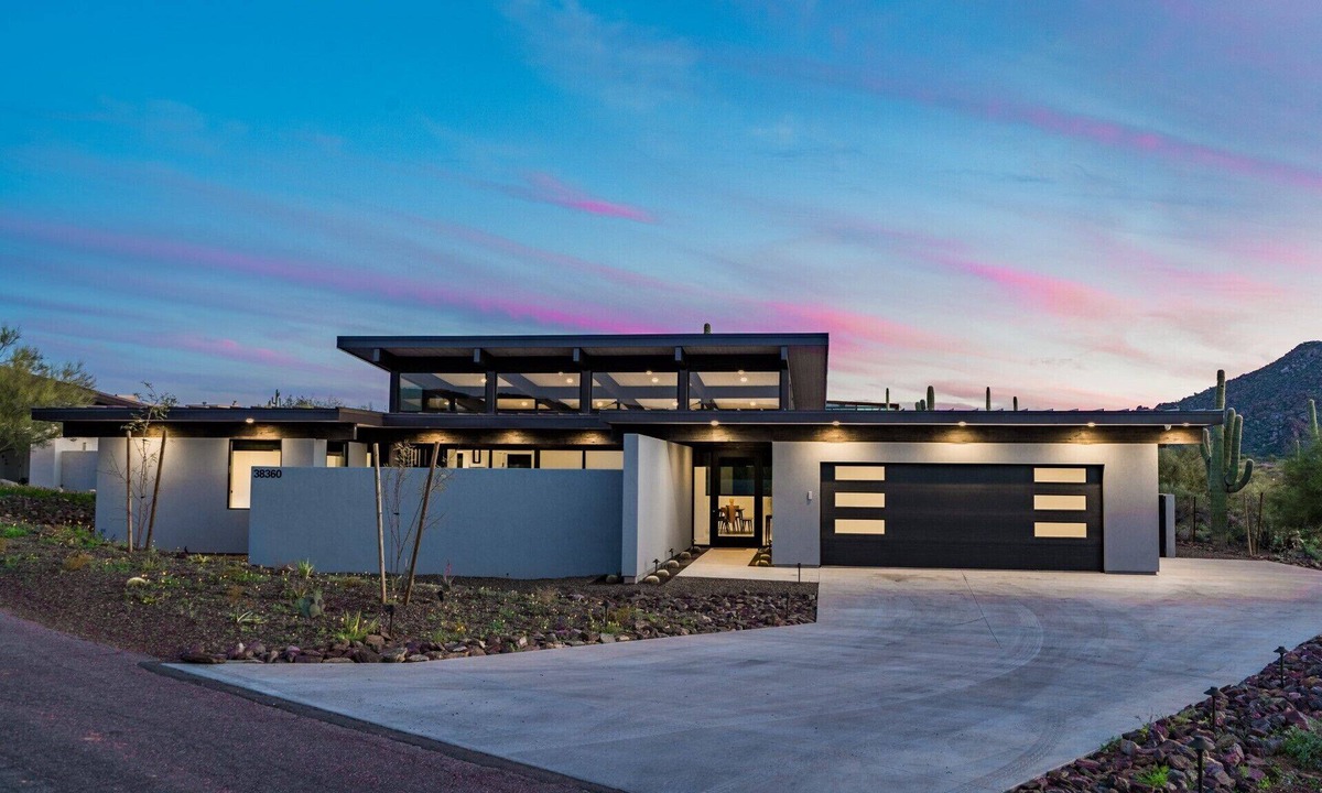 Leigh Estates House | New Modern Custom Home, Located in Beautiful Carefree, Arizona