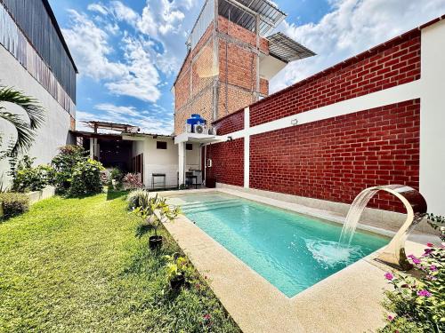 La Banda de Shilcayo House | Piscina Privada Casa a 5Min centro 3HAB con A/C