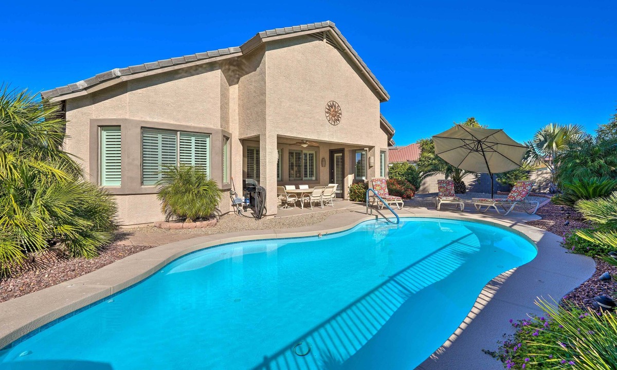 Rovey Farm Estates House | Play Pool, Grill Out! Group-Friendly Glendale Home