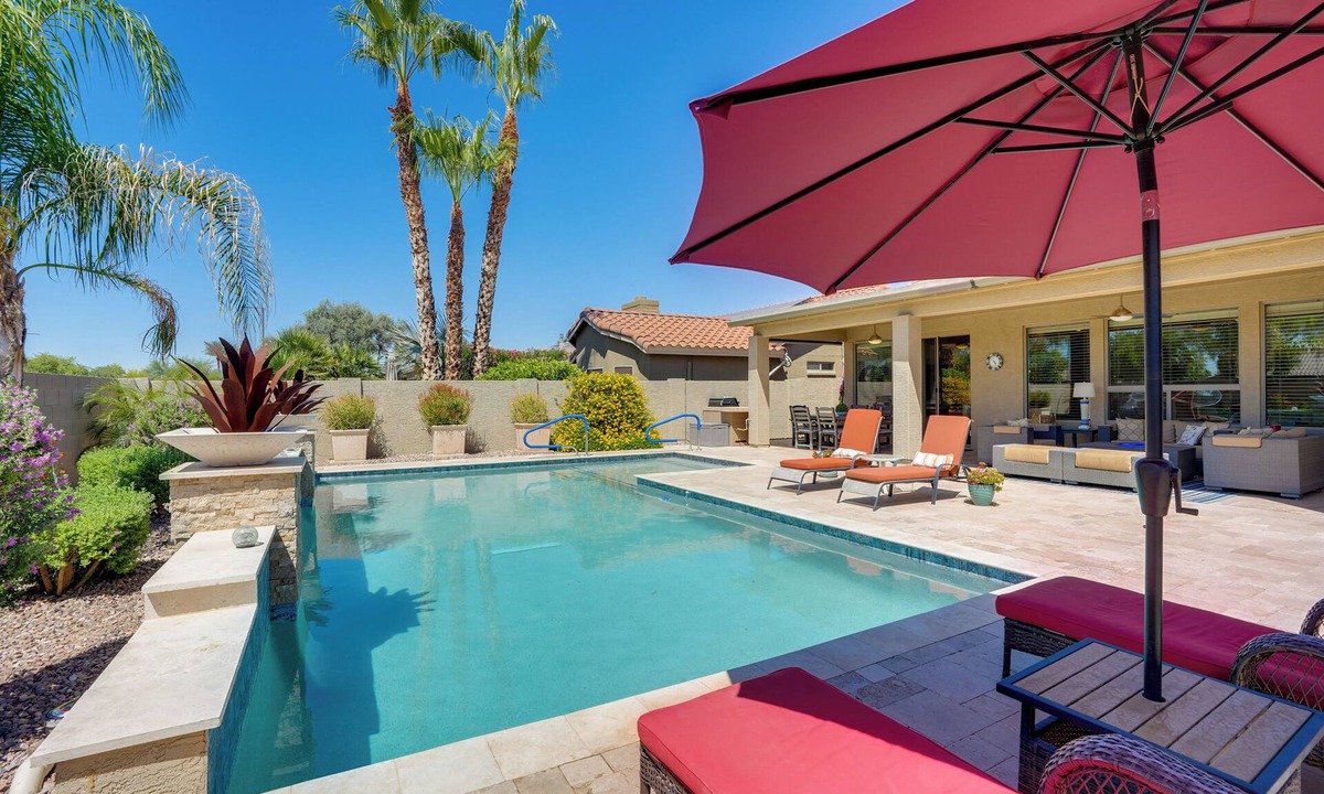 Pebblecreek House | Pool, Golf Cart! Home in 55+ PebbleCreek Community