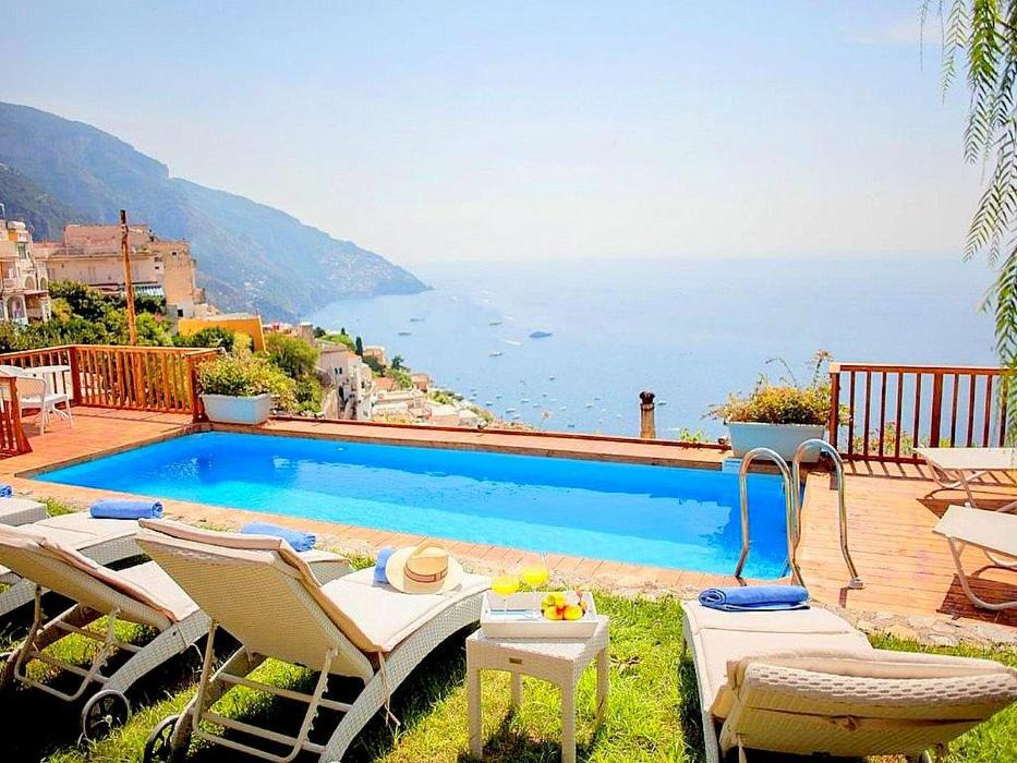 Chiesa Nuova Villa | Positano Villa Sleeps 8 Pool WiFi