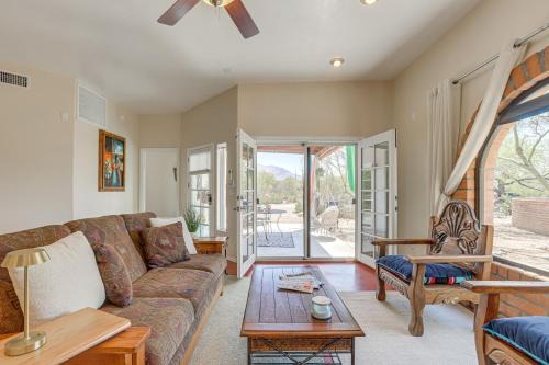 Casas Adobes Estates House | Private Desert Garden: Cozy Tucson Casita