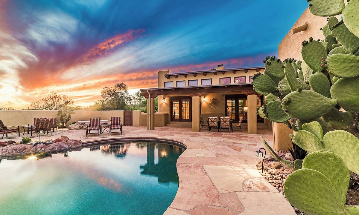 Tucson Villa | Private, Peaceful, and Spacious Desert Tucson Villa with Heated Pool and Hot Tub
