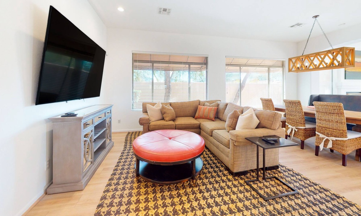 Talon Retreat House | Recently remodeled mountain-view home with heated pool, tennis, fireplace, grill