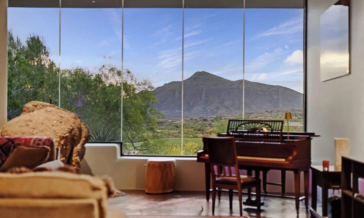 Desert Mountain House | Scottsdale family 4BR Oasis with Pool and Modern Living