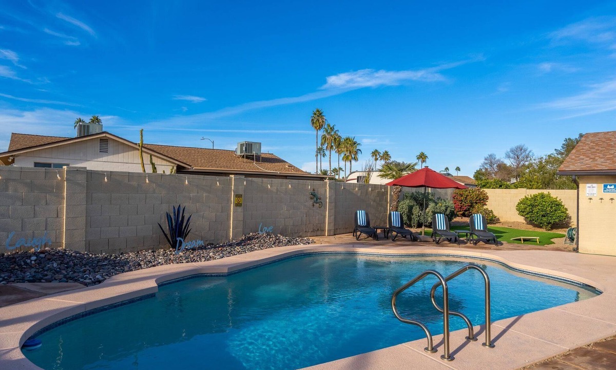 Covey House | Scottsdale Oasis: Pool & Game Room