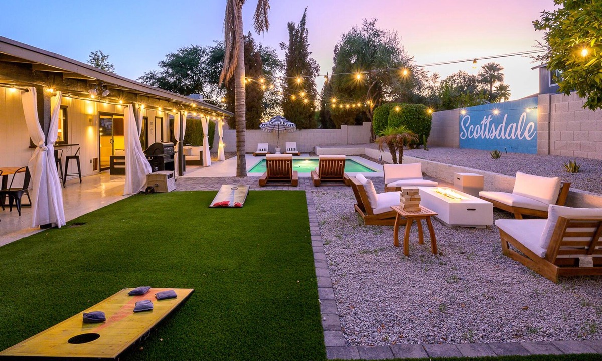 Kierland House | Scottsdale Oasis- Private Pool, King Bed, & Fire Table, 4bdrm