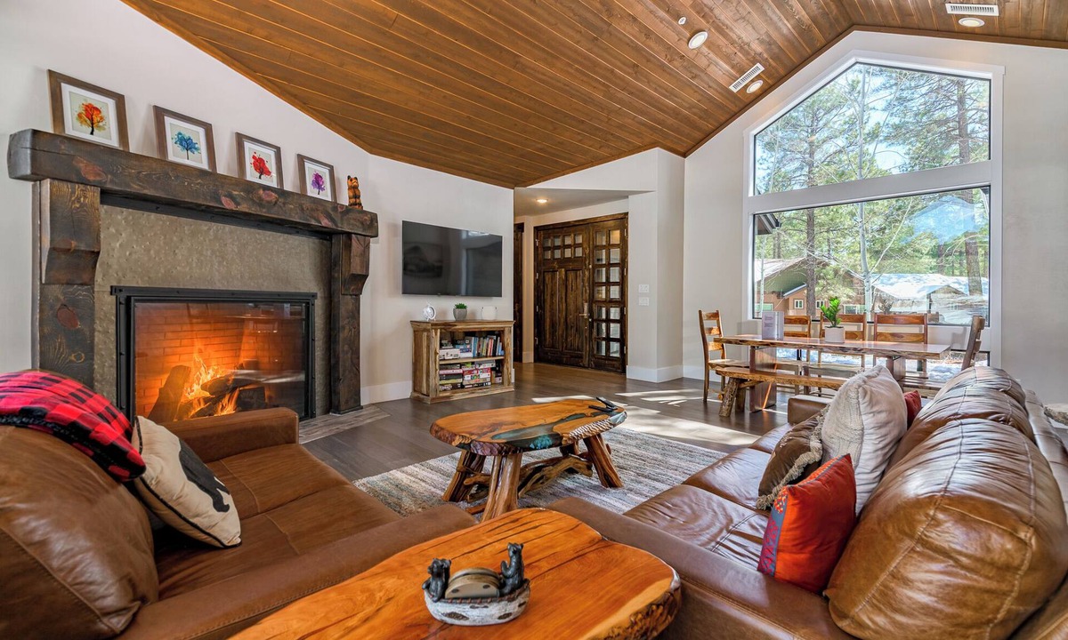 Flagstaff Cabin | Stunning High-End Retreat Surrounded by Pines w/AC