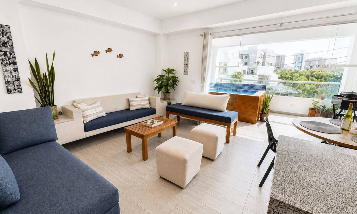 Punta Hermosa Apartment | Surf & Work Retreat - Private Pool - Fast WiFi