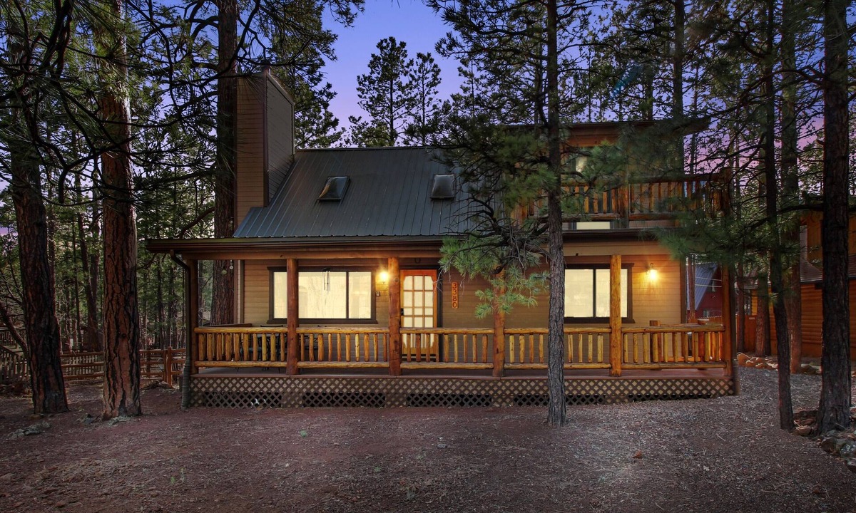 Pinetop Cabin | Tranquil Pinetop Getaway! w/Firepit, Grill, Deck, Pet-Friendly, Near Ski & Golf!