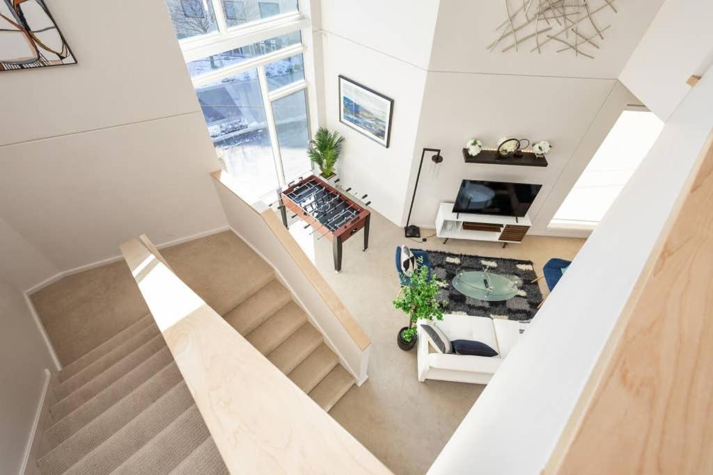 Downtown Indianapolis House | TWO Modern Penthouses on Mass by CozySuites