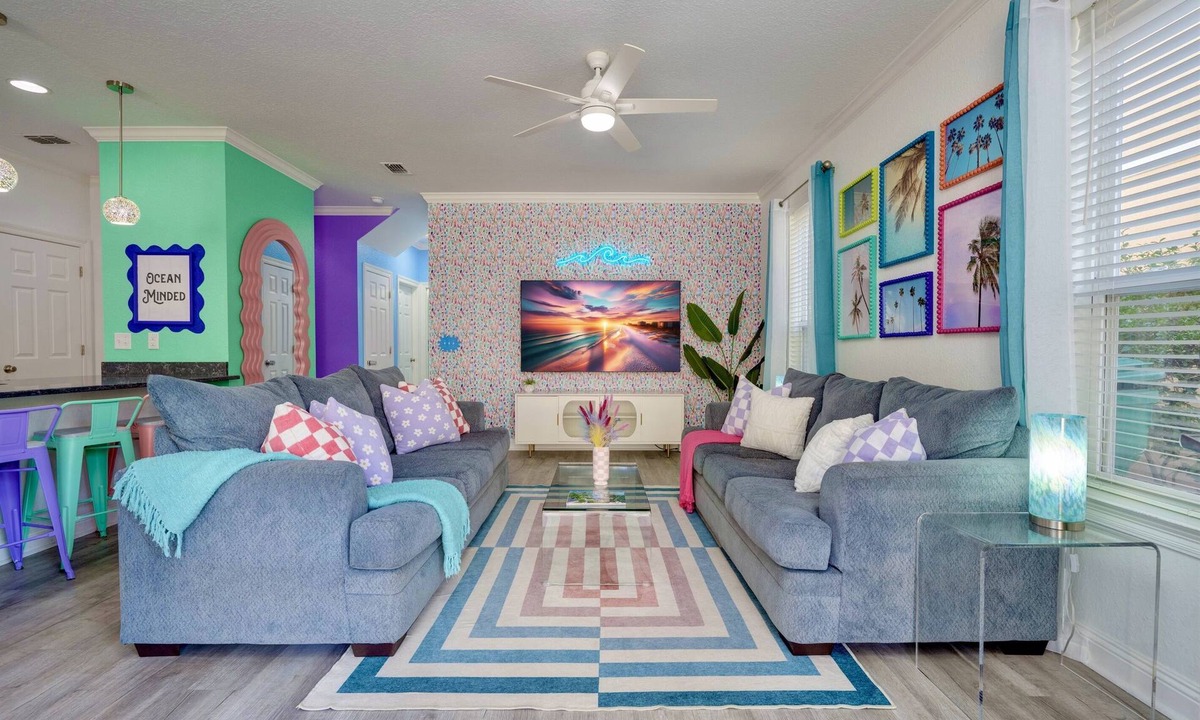 Villages of Crystal Beach House | Walk2Beach | Golf Cart | Arcades | Dog Friendly | Stocked Kitchen