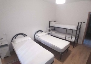 Holiday apartment with large community garden