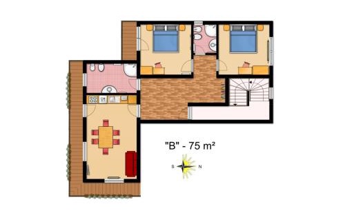 La Villa Apartment | Ciasa Col Cuch
