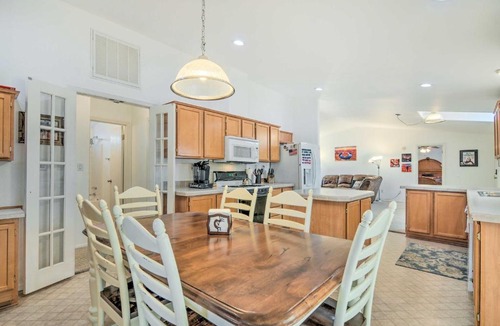 Big Water House | 13 Mi to Lake Powell: Mtn-View Home w/Deck & BBQ