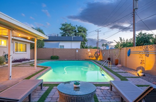 Village Grove House | 2 miles to Old Town Scottsdale! HOT TUB & Pool