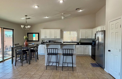 Villages At Queen Creek House | 3-bedroom house with pool, and golf course views in central Queen Creek